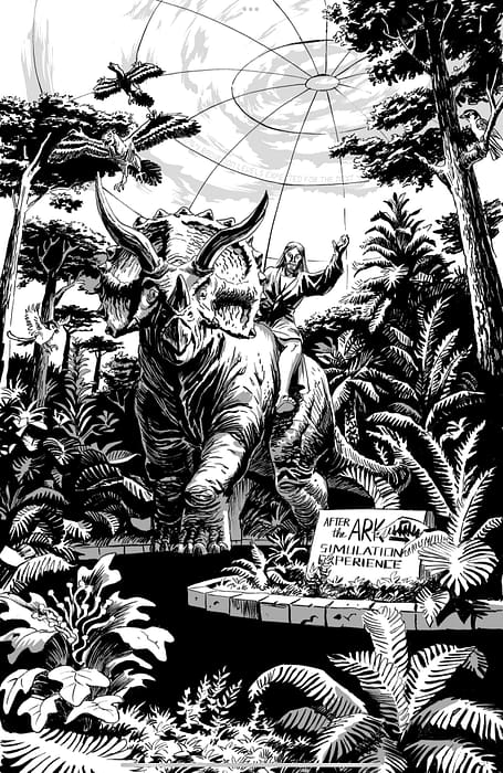 “Birding At The Creation Museum” Limited Edition Art Print