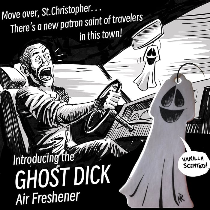 Ghost Dick Air Freshener