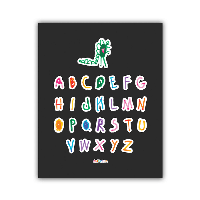 Judezilla - "Alphabet" Print - Image 2
